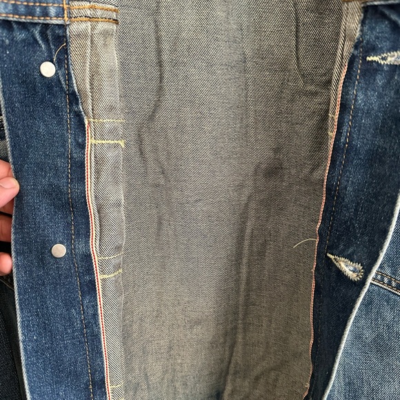 VISVIM 19 101 Denim JACKET DMGD- 1001 - Picture 8 of 8